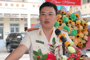 Thiếu tá Đào Huy Dương làm trưởng Công an huyện Đạ Huoai mới