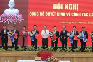 3 chủ tịch huyện phía nam làm phó giám đốc 3 sở của tỉnh Lâm Đồng