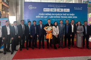 Tỉnh Lâm Đồng đón du khách thứ 10 triệu trong năm 2024