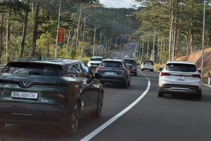 Nhiều khách du lịch đến Đà Lạt trong ngày mùng 1 Tết