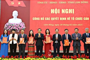 Danh sách giám đốc 6 sở sau sáp nhập của tỉnh Lâm Đồng 