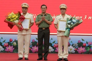 Công an tỉnh Tây Ninh có thêm 2 Phó Giám đốc