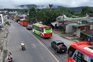 Yêu cầu dừng thi công trên đèo Bảo Lộc trong kỳ thi tốt nghiệp THPT