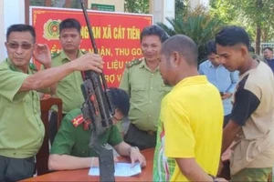 Cát Tiên 3 thu hồi triệt để vũ khí để bảo vệ rừng già