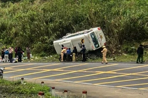 Vụ lật xe khách trên đèo Khánh Lê: 2 trong 6 nạn nhân xin xuất viện