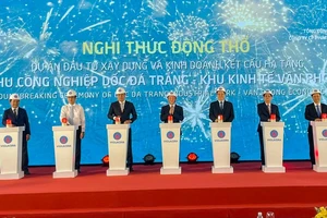 Khánh Hòa động thổ dự án khu công nghiệp trong khu kinh tế Vân Phong