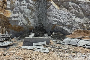 Báo cáo ban đầu vụ tai nạn ở công trình cao tốc Quy Nhơn - Chí Thạnh làm 2 người tử vong