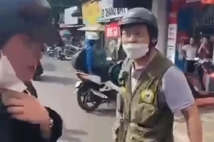 Xác định người đàn ông đánh người rồi nói 'Mày biết tao là ai không?' 