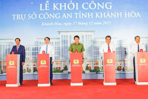 Công an Khánh Hòa khởi công trụ sở mới 900 tỉ đồng