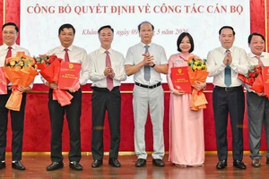 Khánh Hòa điều động, bổ nhiệm nhiều cán bộ sở, ngành