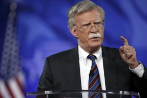 Cố vấn an ninh quốc gia hàng đầu của Mỹ John Bolton. Ảnh: AP