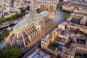 Đề xuất táo bạo 'xanh' hóa Nhà thờ Đức Bà Paris