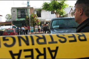 Hiện trường án mạng tại Guadalajara. Ảnh: Mexico News Daily