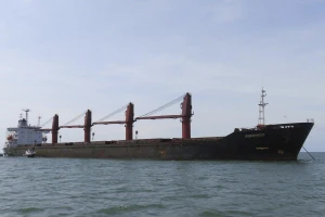 Wise Honest là một trong những tàu chở hàng lớn nhất của Triều Tiên. Ảnh: AP