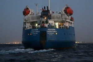 Tàu chở dầu của Nga. Ảnh: Reuters