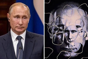 Chân dung ông Putin được bán với giá gần nửa triệu USD
