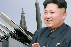 Ông Kim Jong-un giám sát phóng thử tên lửa đa nòng siêu lớn