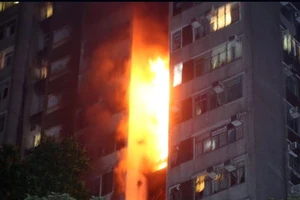 Hong Kong: Cháy chung cư cao tầng, 1 phụ nữ thiệt mạng