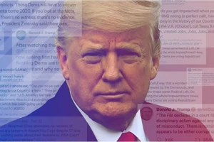 Ông Trump 'dùng nhiều từ ngữ tiêu cực hơn trên Twitter'