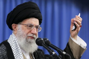 Lãnh tụ tối cao Iran, Đại giáo chủ Ali Khamenei. Ảnh: AP