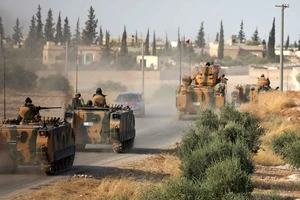 Đoàn xe quân sự của Thổ Nhĩ Kỳ