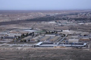 Căn cứ không quân Mỹ Ayn al-Asad tại Iraq. Ảnh: SPUTNIK