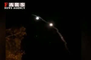 Căn cứ Mỹ tại Iraq bị nã tên lửa nghi do Iran làm. Ảnh: FARS