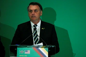 Tổng thống Brazil, ông Jair Bolsonaro. Ảnh: REUTERS