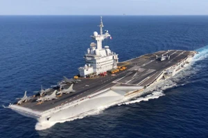 Tàu sân bay Charles de Gaulle. Ảnh: WIKIPEDIA