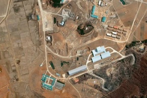 Hình ảnh vệ tinh "cơ sở hỗ trợ tên lửa đạn đạo Sil-li" của Triều Tiên. Ảnh: CSIS