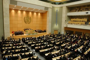 Hình ảnh về Hội nghị Y tế Thế giới (WHA) lần thứ 72 năm 2019. Ảnh: website Liên Hiệp Quốc