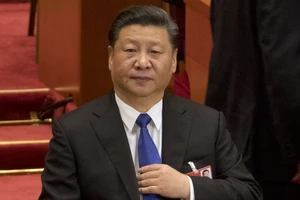 Chủ tịch Tập Cận Bình trong phiên họp của trực tuyến của kỳ Đại hội đồng Y tế thế giới lần thứ 73 hôm 18-5. Ảnh: AP