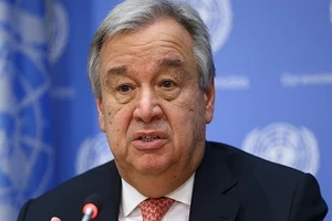 Tổng Thư ký Liên Hiệp Quốc Antonio Guterres khẳng định thế giới phải đoàn kết để vượt qua đại dịch COVID-19. Ảnh: AFP
