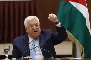 Tổng thống Nhà nước Palestine Mahmoud Abbas tuyên bố ngừng tuân thủ mọi thỏa thuận với giữa Palestine với Mỹ và Israel. Ảnh: REUTERS