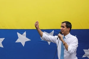 Thủ lĩnh phe đối lập Venezuela Juan Guaido - người được EU công nhận là Chủ tịch Quốc hội Venezuela. Ảnh: REUTERS