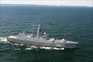 Tàu chiến tàng hình cao cấp của Nga hoàn tất thử nghiệm.
