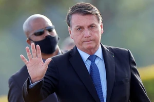 Tổng thống Brazil Jair Bolsonaro. Ảnh: REUTERS