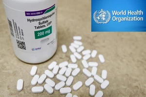 WHO ra quyết định tạm dừng các nghiên cứu về tính hiệu quả của dùng thuốc sốt rét để trị COVID-19. Ảnh REUTERS