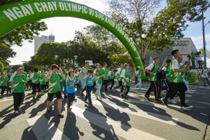 20.000 người tham gia chạy Olympic cấp thành phố