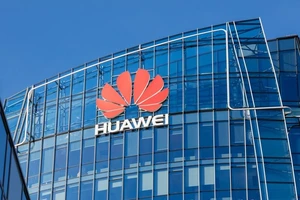 Công ty Huawei của Trung Quốc. Ảnh: J.Lekavicius/SHUTTERSTOCK