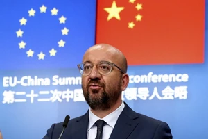 Chủ tịch Hội đồng Liên minh châu Âu Charles Michel. Ảnh: AFP