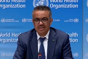 Tổng Giám đốc Tổ chức Y tế thế giới (WHO) Tedros Adhanom Ghebreyesus. Ảnh chụp màn hình Youtube của WHO