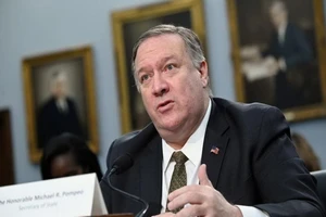 Ngoại trưởng Mỹ Mike Pompeo. Ảnh: REUTERS.