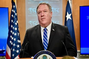 Ngoại trưởng Mỹ Mike Pompeo. Ảnh: BỘ NGOẠI GIAO MỸ 