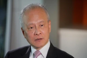 Đại sứ Trung Quốc Thôi Thiên Khải. Ảnh: REUTERS