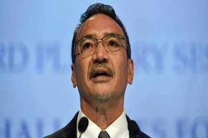 Ngoại trưởng Malaysia Hishammuddin Hussein. Ảnh: ROSLAN RAHMAN/AFP