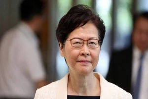 Đặc khu trưởng Hong Kong Lâm Trịnh Nguyệt Nga là một trong những cá nhân bị Mỹ trừng phạt. Ảnh: SCMP