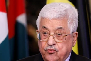Tổng thống Palestine Mahmoud Abbas. Ảnh: REUTERS
