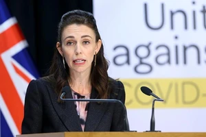 Nữ thủ tướng New Zealand Jacinda Ardern. Ảnh: HAGEN HOPKINS/GETTY