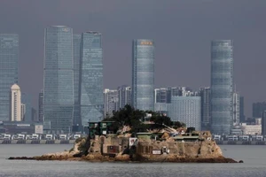 Đảo Shiyu thuộc quận Kim Môn, Đài Loan. Ảnh: REUTERS